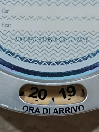 Porta talloncino assicurazione Simone Racing.