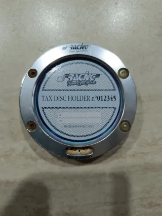 Porta talloncino assicurazione Simone Racing.