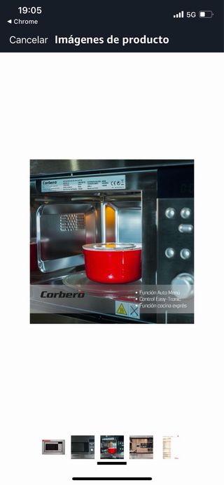 Microondas de encastre