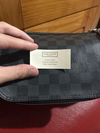 Neceser Louis Vuitton Damier Graphite Original.