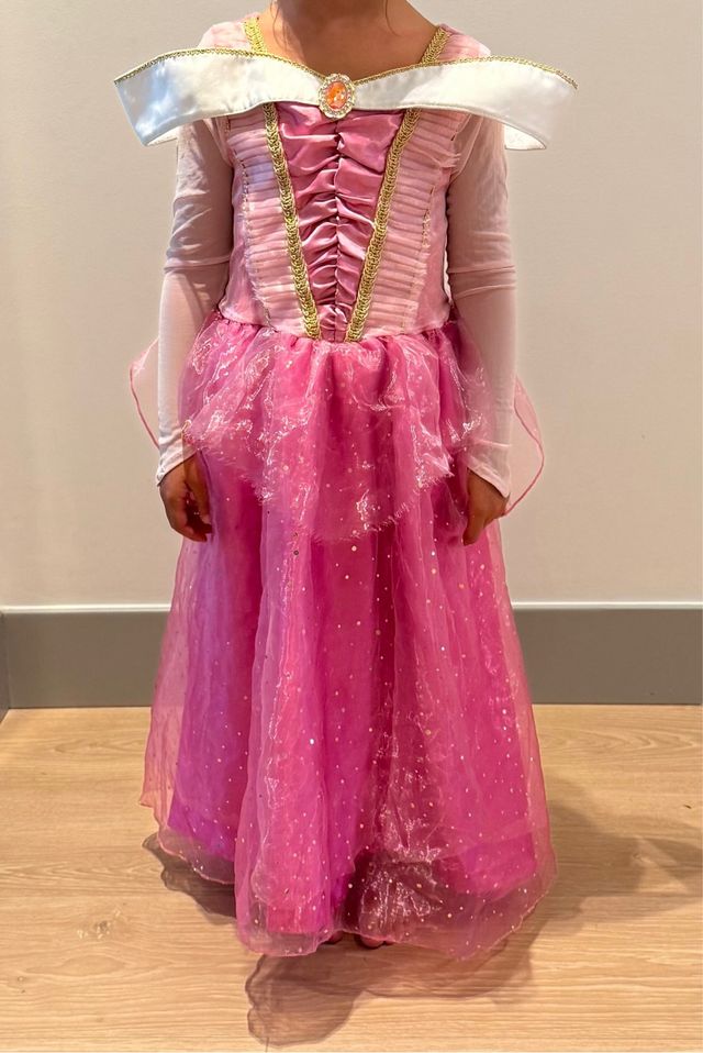 Disfraz Bella Durmiente Aurora (talla 5-7)