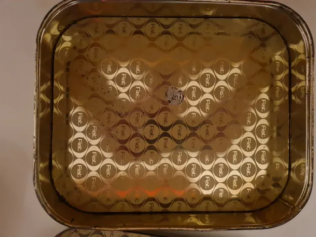 Scatola Latta Vintage Fiat 850 Coupé