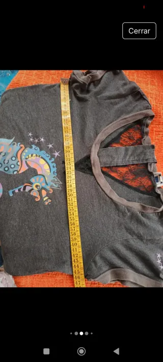 Camiseta gris Adolfo dominguez