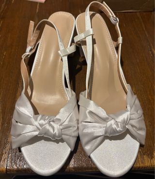 Sandalias Novia Talla 40-41 Sin Estrenar