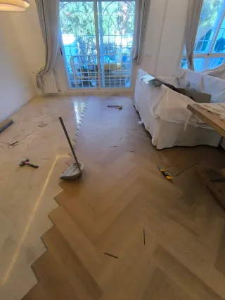 Instalación de tarima 1€