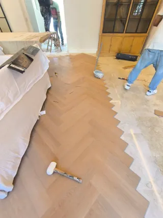 Instalación de tarima 1€