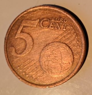 Moneda 5 céntimos Francia 1999