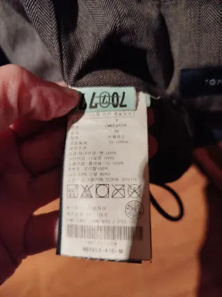 Parka Tommy Hilfiger Azul Hombre