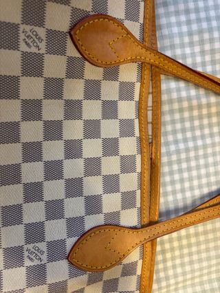 Bolso Louis Vuitton Blanco Damier Azur