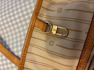 Bolso Louis Vuitton Blanco Damier Azur