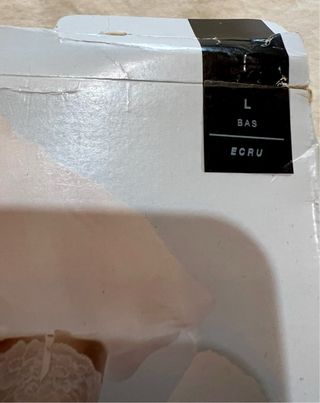 Nuovi collant da sposa in pizzo Etam T/L