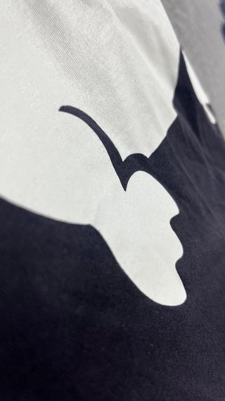 Camiseta Lacoste Gris con Cocodrilo Negro