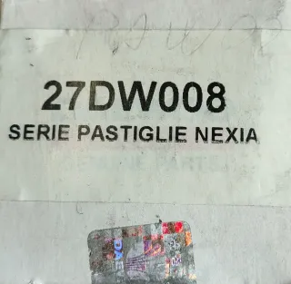 Kit Pastiglie Freno Anteriore Daewoo