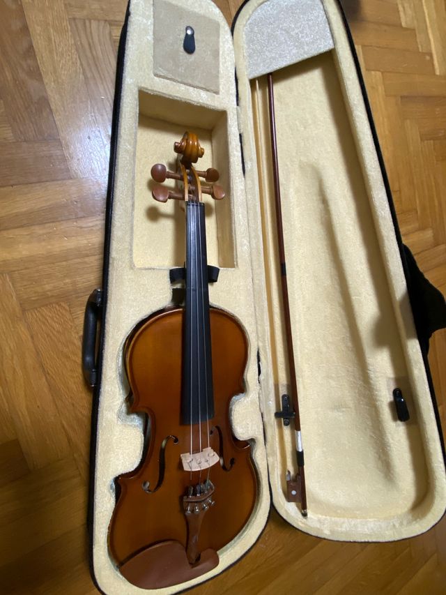 Violín 4/4 con arco y estuche