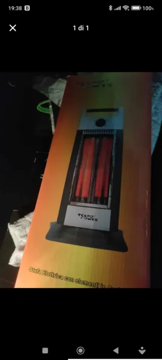 Stufa Elettrica Tekno Power Mai Usata