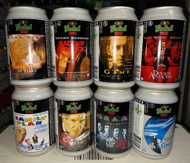 8 Lattine di birra Grolsch vuote - Collezionismo