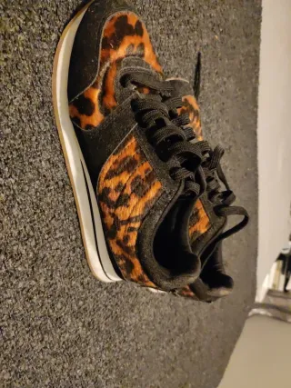 Zapatillas Zara Animal Print Leopardo
