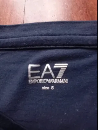 Maglietta Emporio Armani ragazzo blu