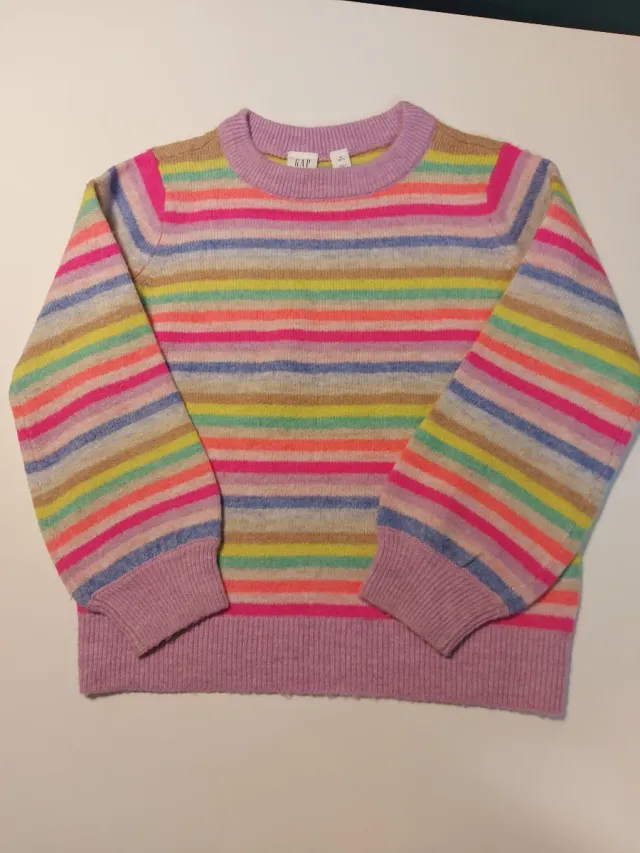 2 Jerséis Lana Niña 6-8 Años