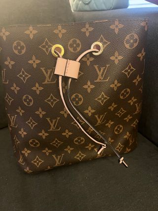 Bolso SIMILAR Louis Vuitton Marrón y Rosa