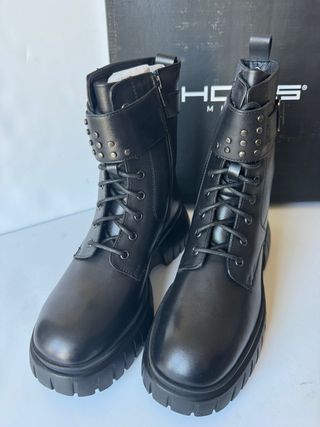 Stivali Hosis Milano Vera Pelle N.36