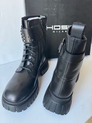 Stivali Hosis Milano Vera Pelle N.36