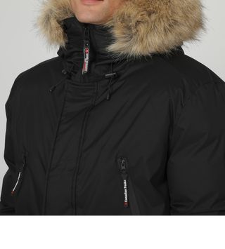 Canadian Peak. Parka negra. Talla M
