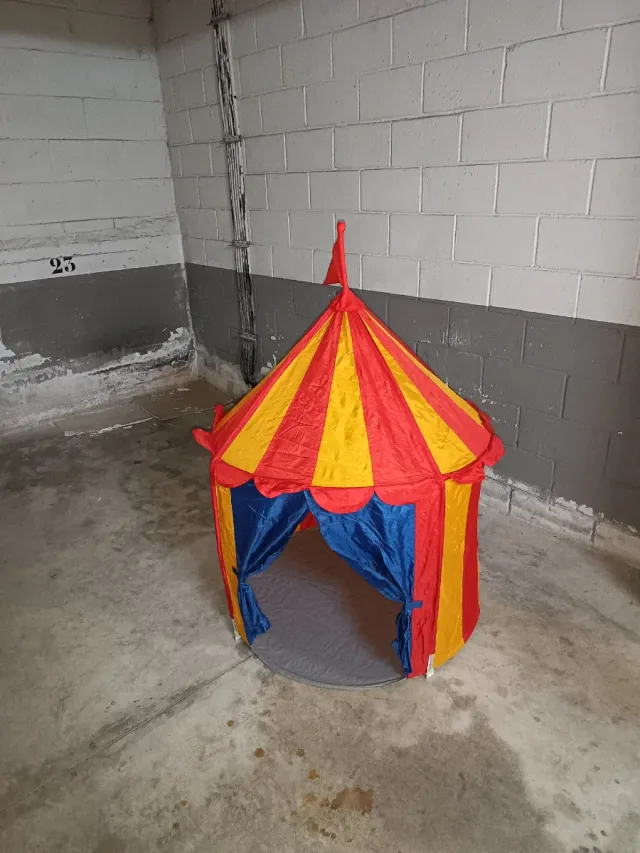 Castillo carpa infantil circo