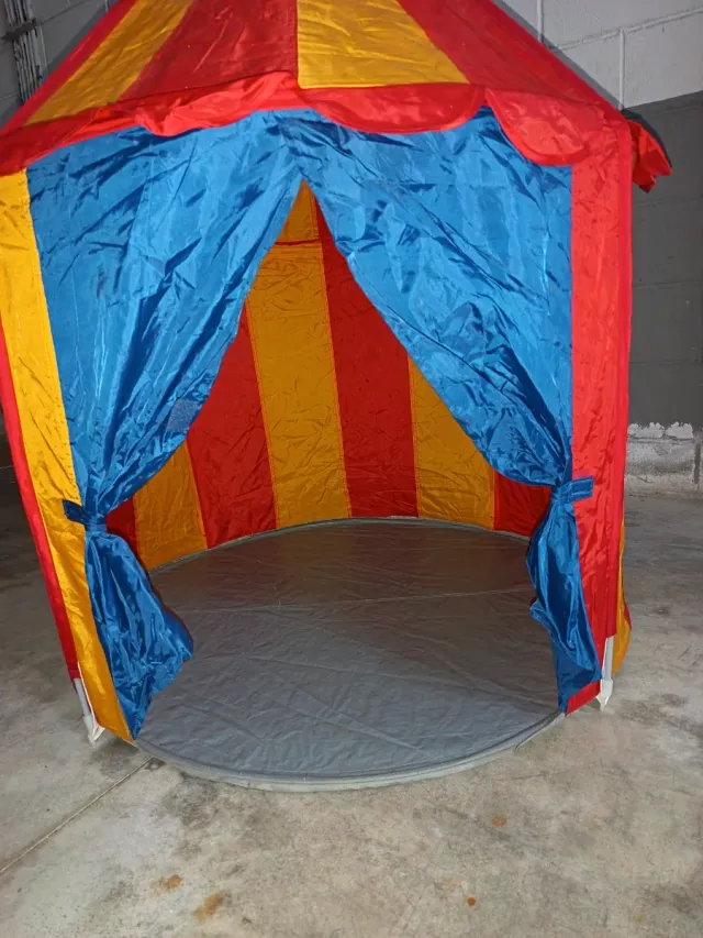 Castillo carpa infantil circo