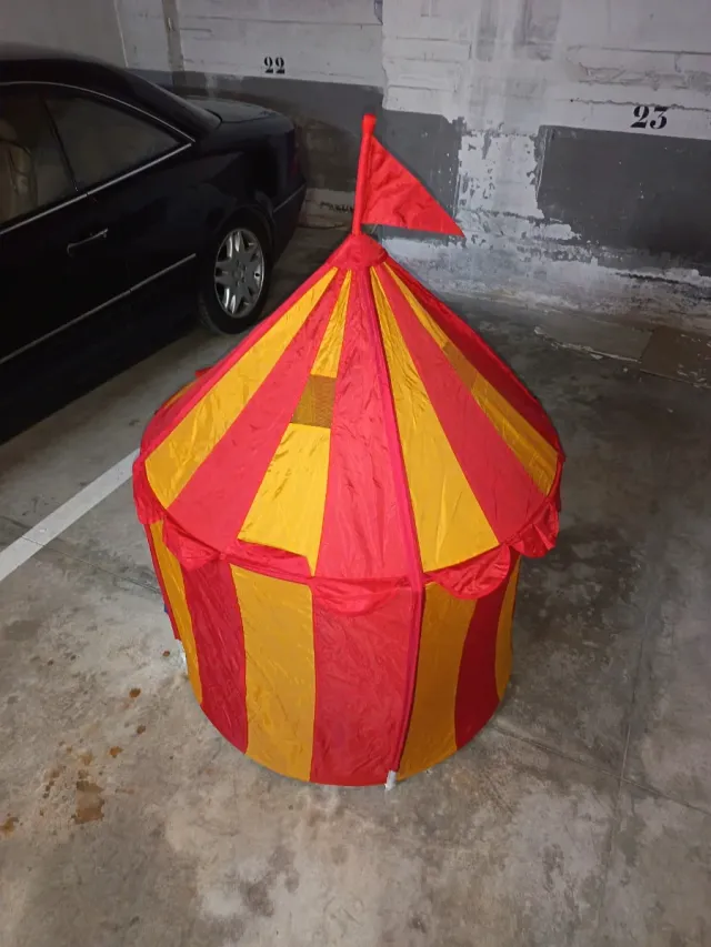 Castillo carpa infantil circo