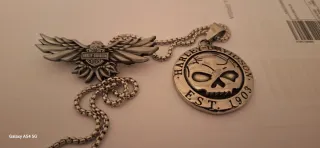 Set Collana e Spilla Harley Davidson