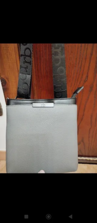 Borsello RB nero/grigio