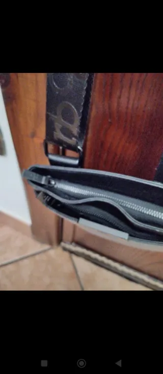 Borsello RB nero/grigio