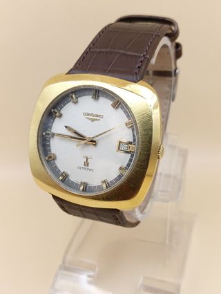 Longines Ultronic Diapason 8549 Oro Marrone
