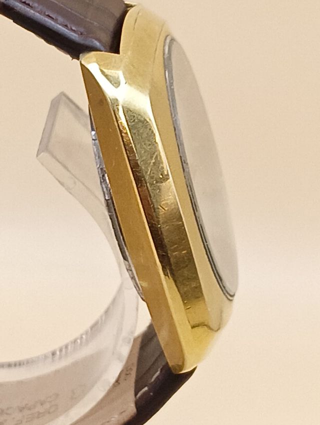 Longines Ultronic Diapason 8549 Oro Marrone