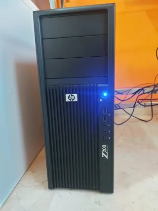 Ordenador sobremesa HP Negro