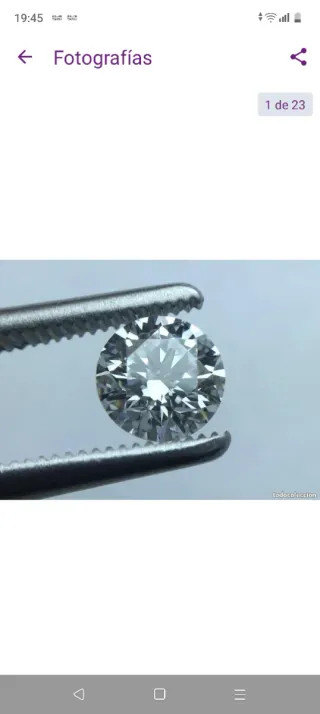Diamantes Moissanite con Certificado