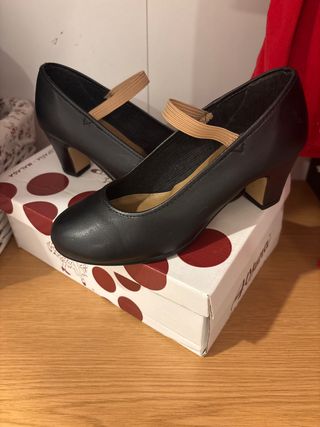 Zapatos de baile tacón negros TALLA 33
