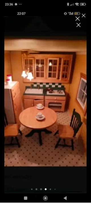 Preciosa casa de muñecas