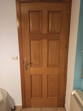 Puertas de roble macizas