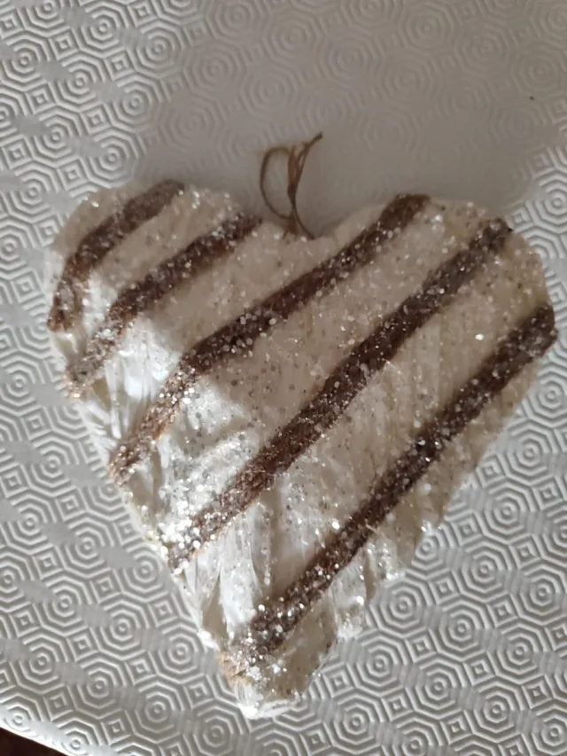 Corazón Decorativo Navidad