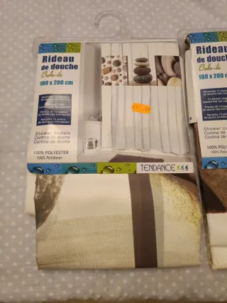 Cortinas de ducha TENDANCE 180x200 cm