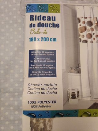 Cortinas de ducha TENDANCE 180x200 cm