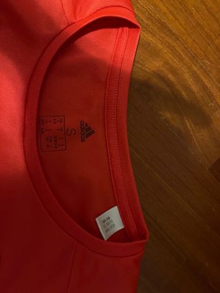 T-shirt Adidas tecnica corallo S