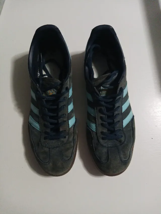 Zapatillas Adidas Grises y Azules