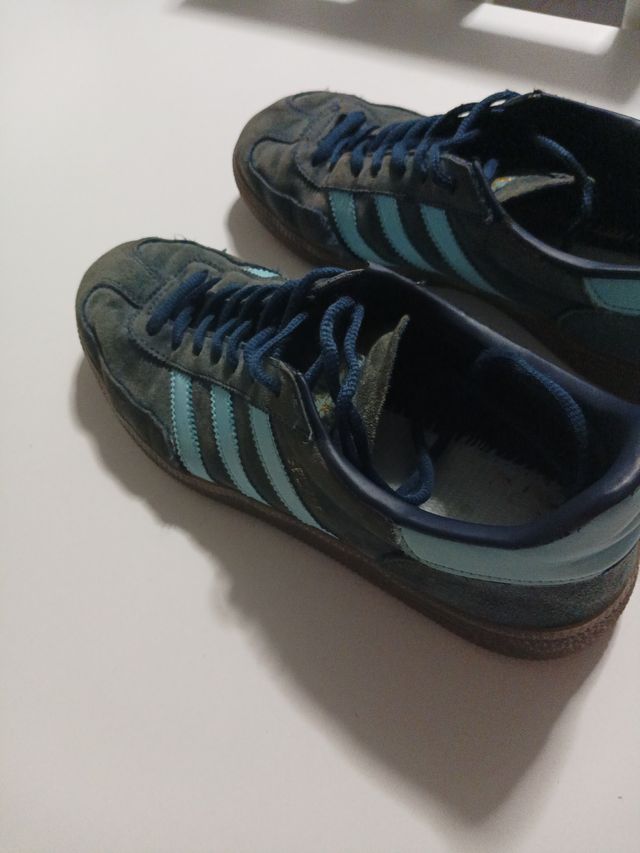 Zapatillas Adidas Grises y Azules