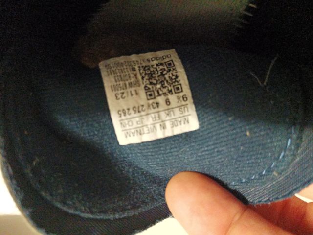 Zapatillas Adidas Grises y Azules