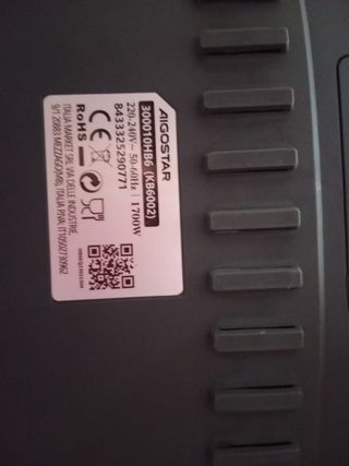 Freidora de aire Aigostar 8L