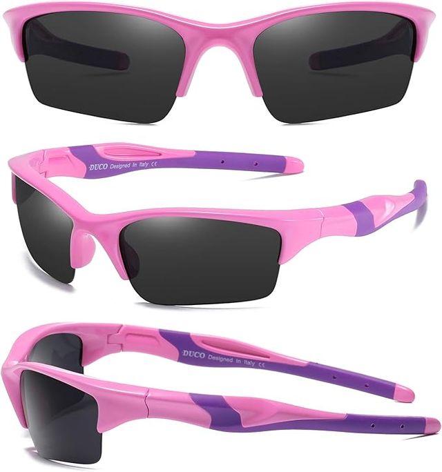 Occhiali da sole sportivi polarizzati DUCO per ragazzi e ragazze