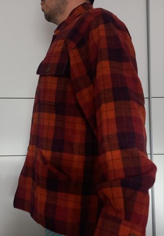 Cazadora de cuadros hombre